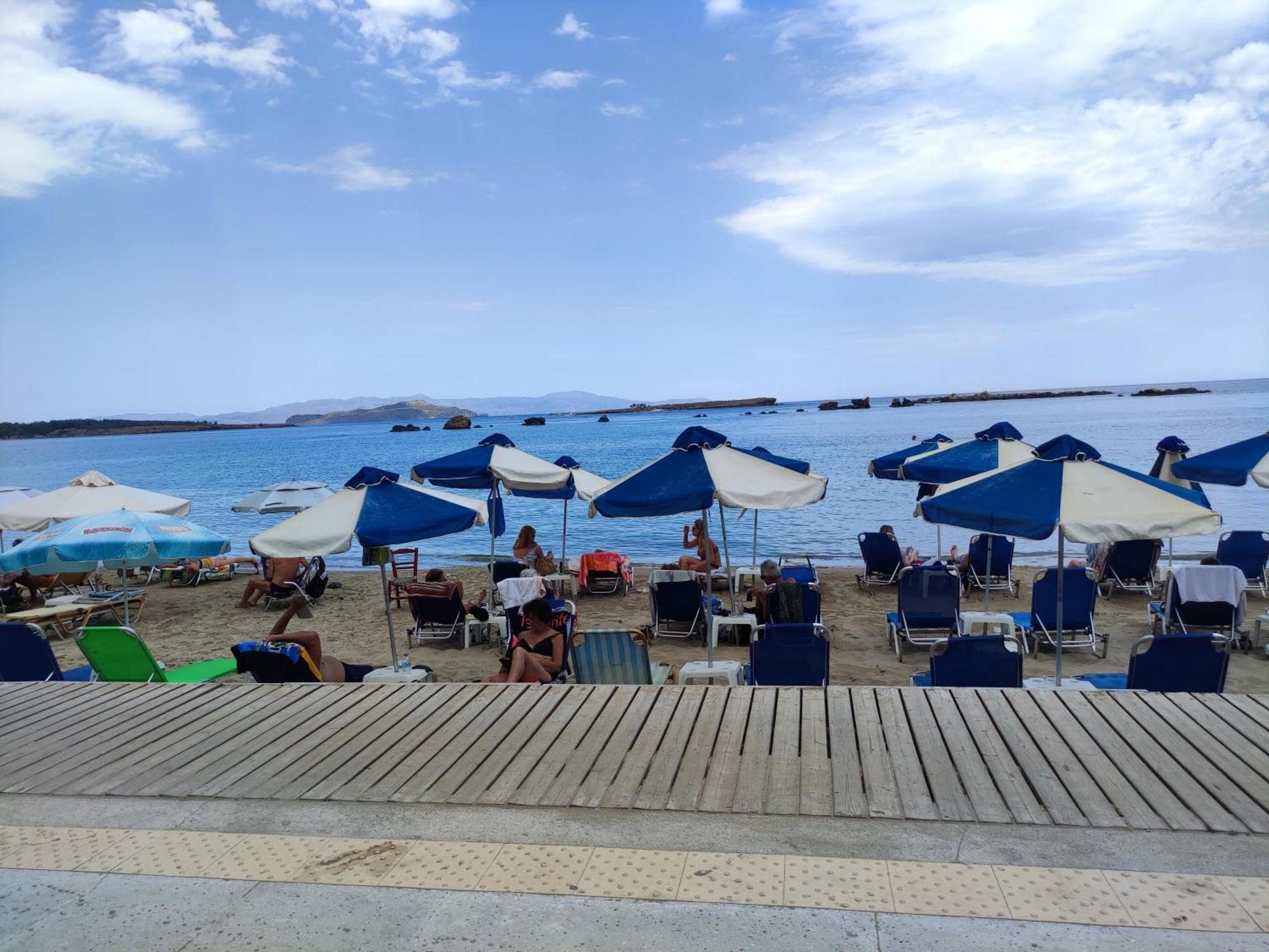 Steps From The Beach Aprt Chania  Kamer foto